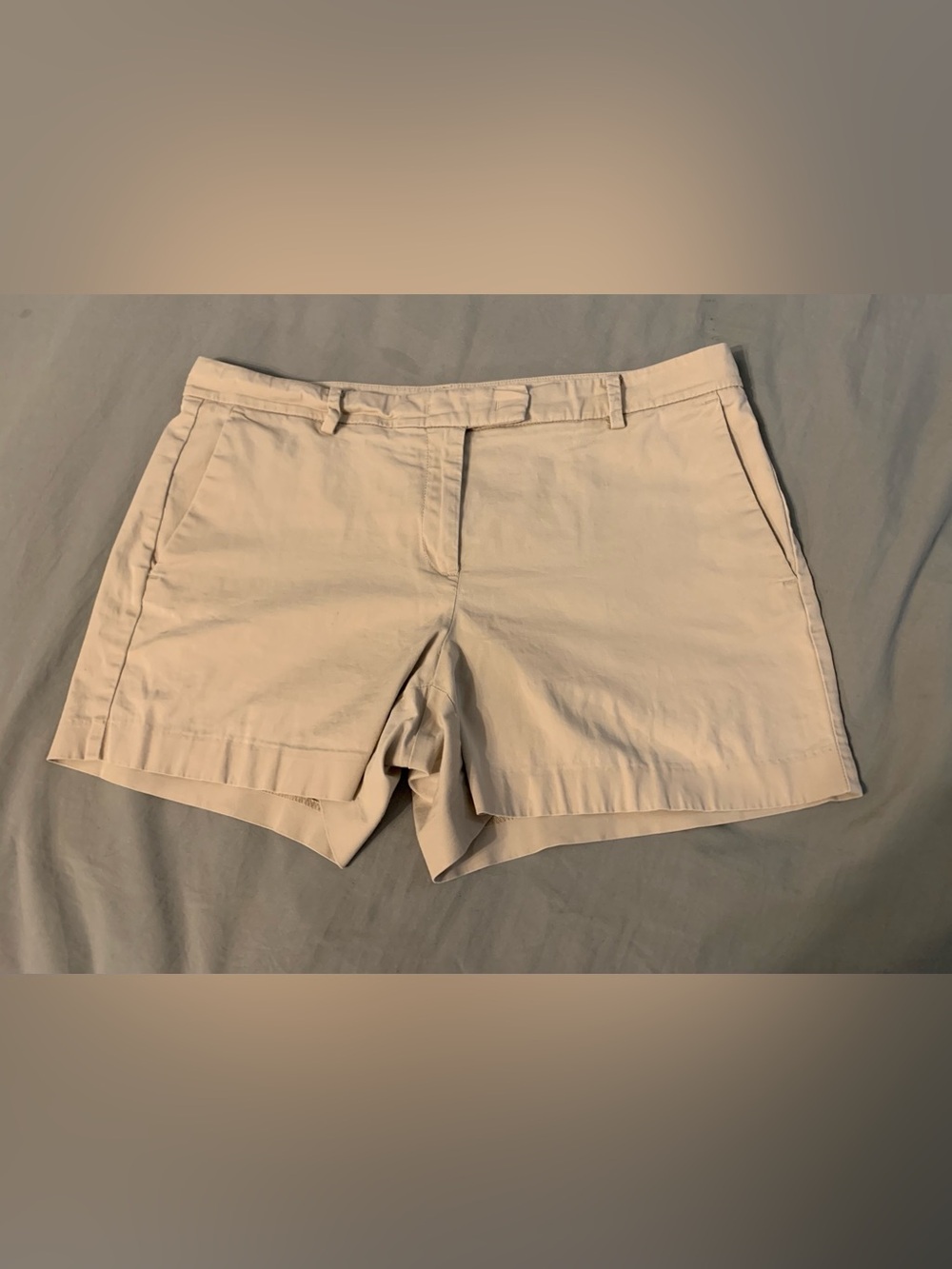 Ann Taylor Sandstone Chino Shorts